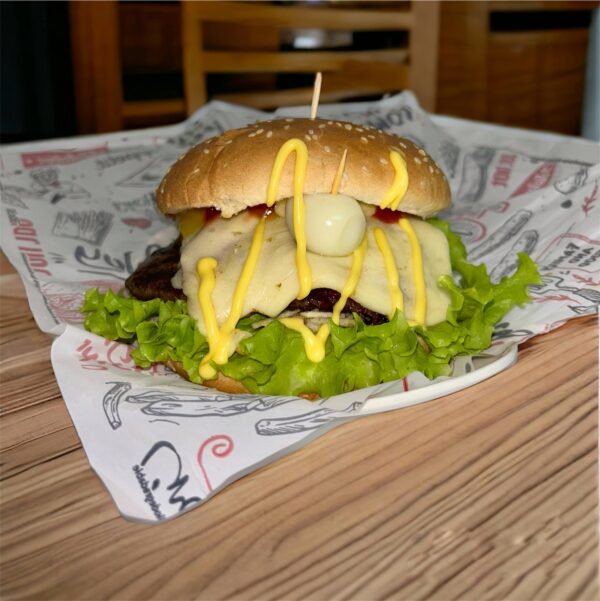 Hamburguesa sencilla