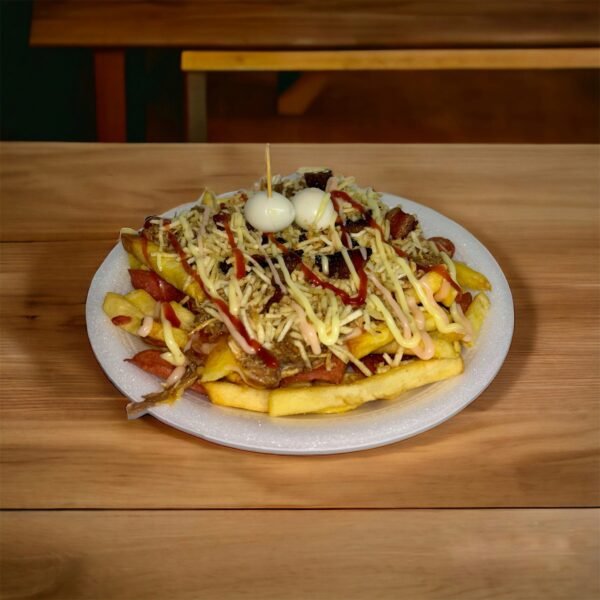 Salchipapa mega especial